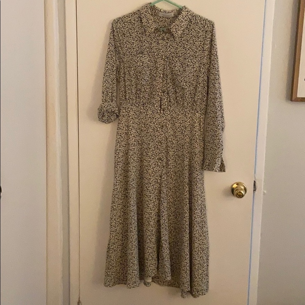 NWOT CJLA Black and White dress